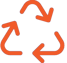 Reuse -orange